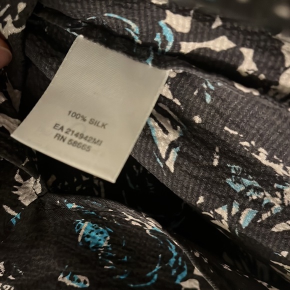 Classiques Entier Atelier Silk Button Down Blouse - Picture 6 of 8